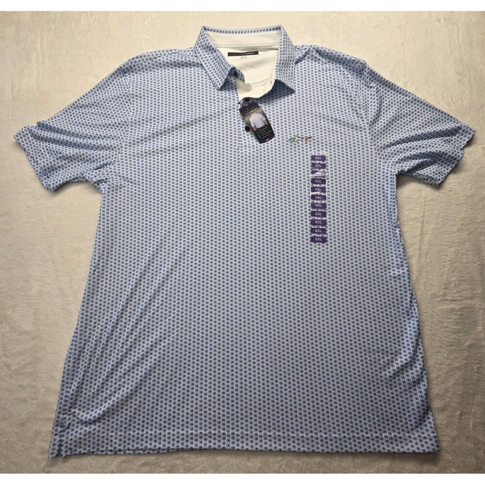Greg Norman Polo Golf Shirt Men's XXL Short Sleeve Shirt Lightweight NWT
